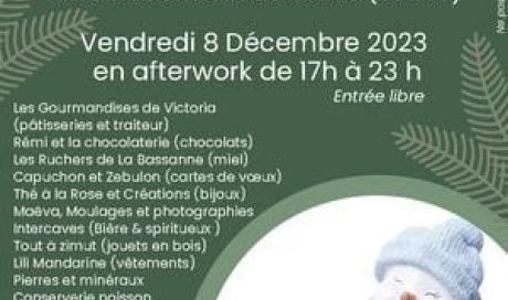 Les Ruchers de la Bassanne seront présent au marché de Noël du château Chatard à Saint-Germain-de-Grave